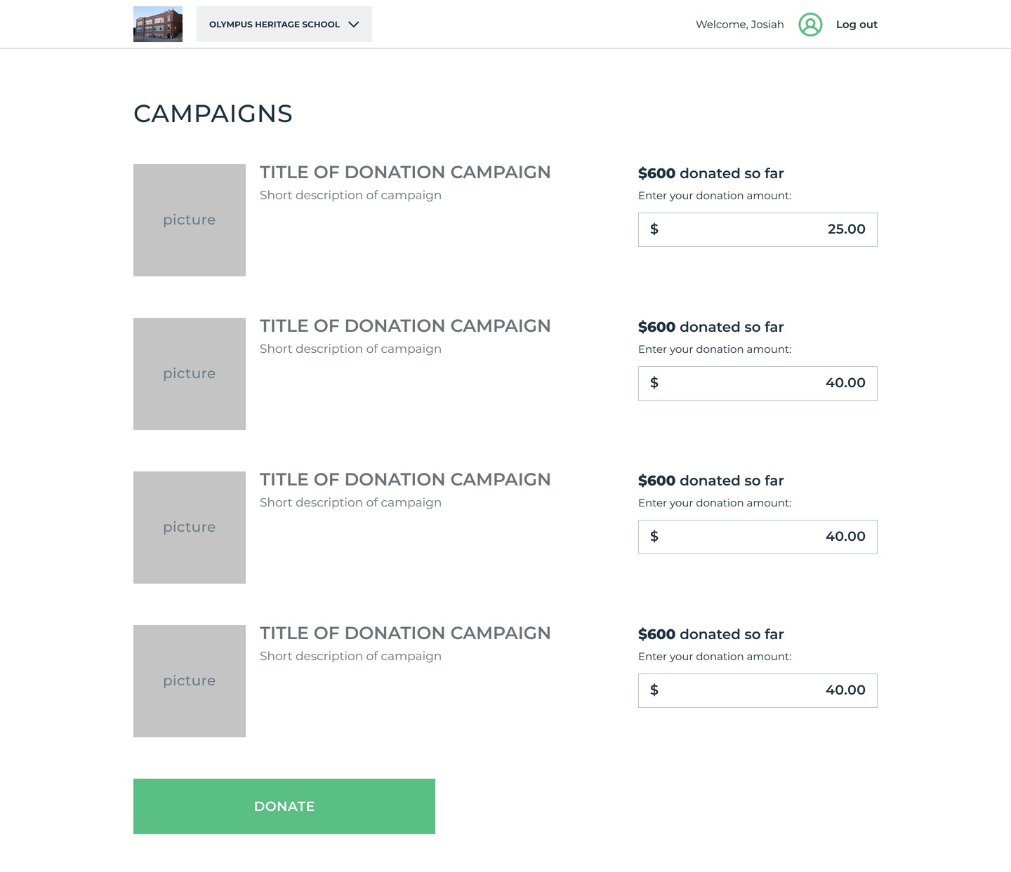 Donation General Campaign Donation General Campaign